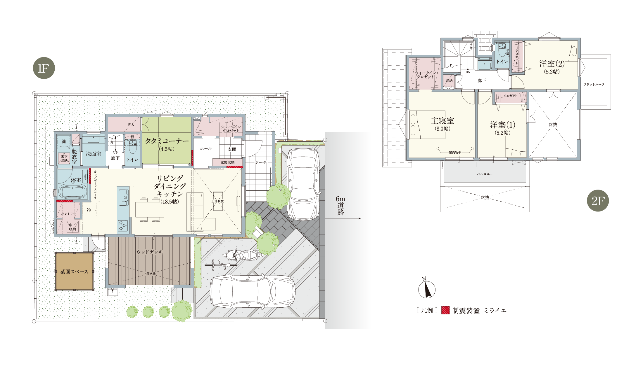 千葉県佐倉市Y-style ユーカリが丘2-29-17 間取り 新築戸建　分譲
